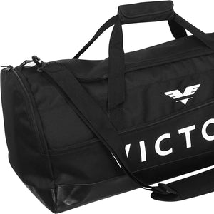Victory Martial Arts Large Breathable Duffle Bag for MMA Gear, Boxing Gear, Gym or other Sports in Black and Pink