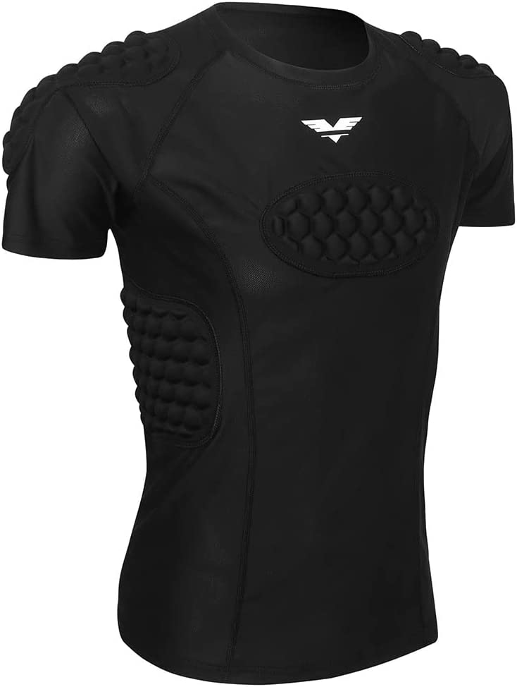 Victory Martial Arts Men's Padded Compression Shirt